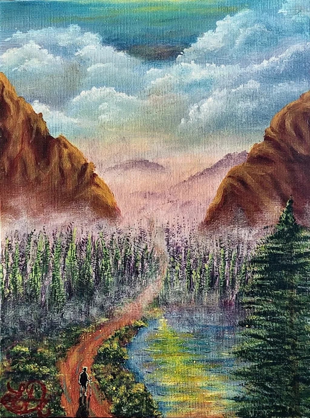 Mountain Trail Reflection