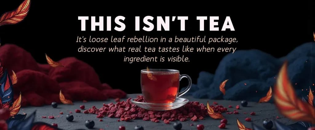 Revolutionary Brew: Experience the Art of Visible Ingredients in Every Sip