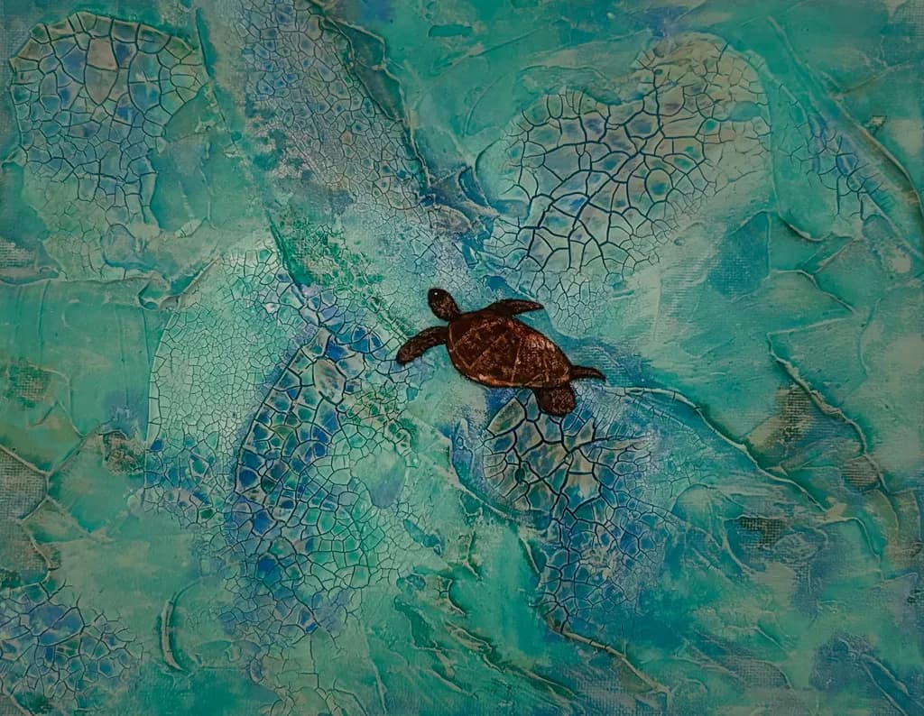 Cracked Ocean Turtle