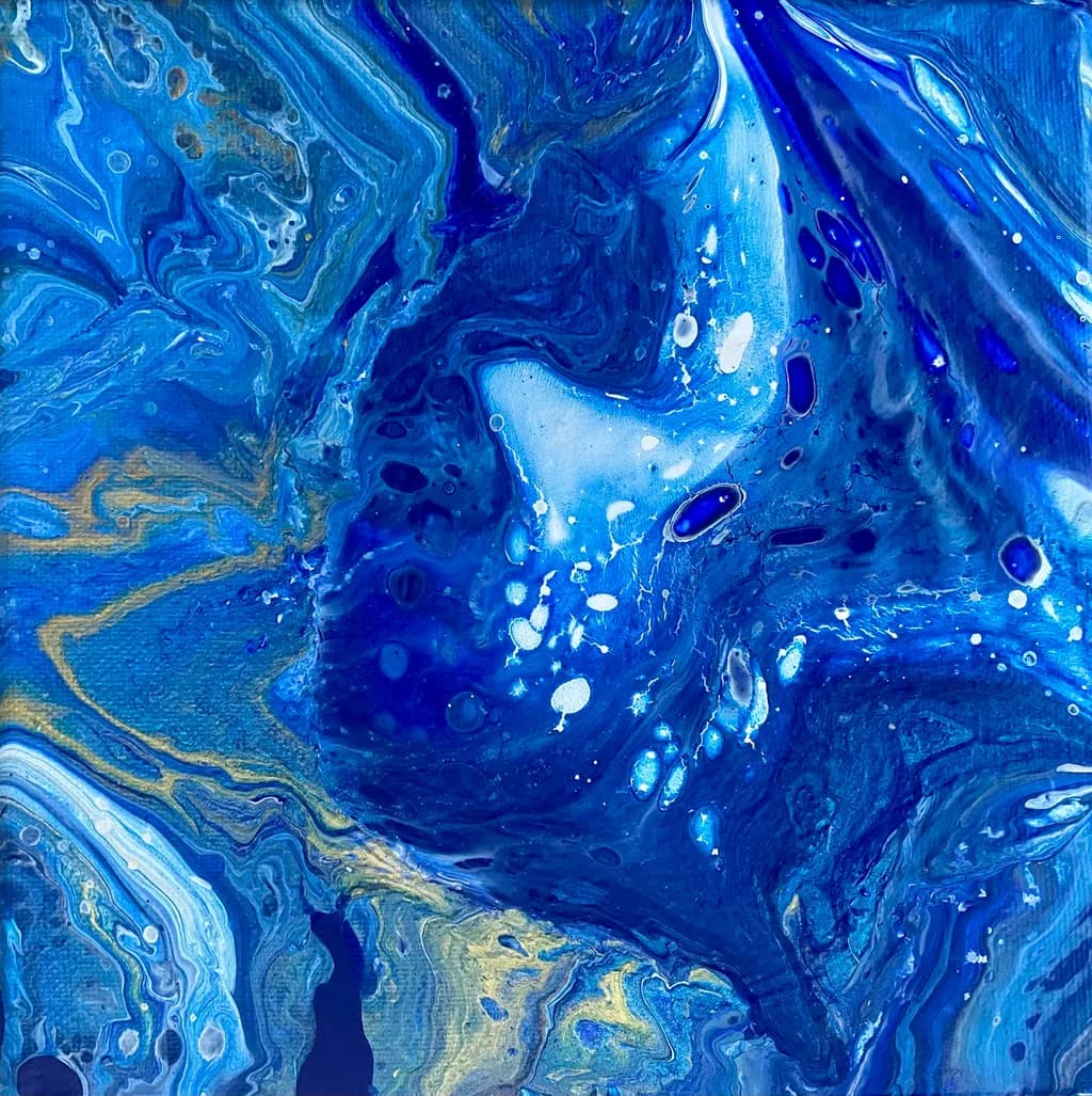 Oceanic Whispers: A Deep Dive into Blue Abstractions