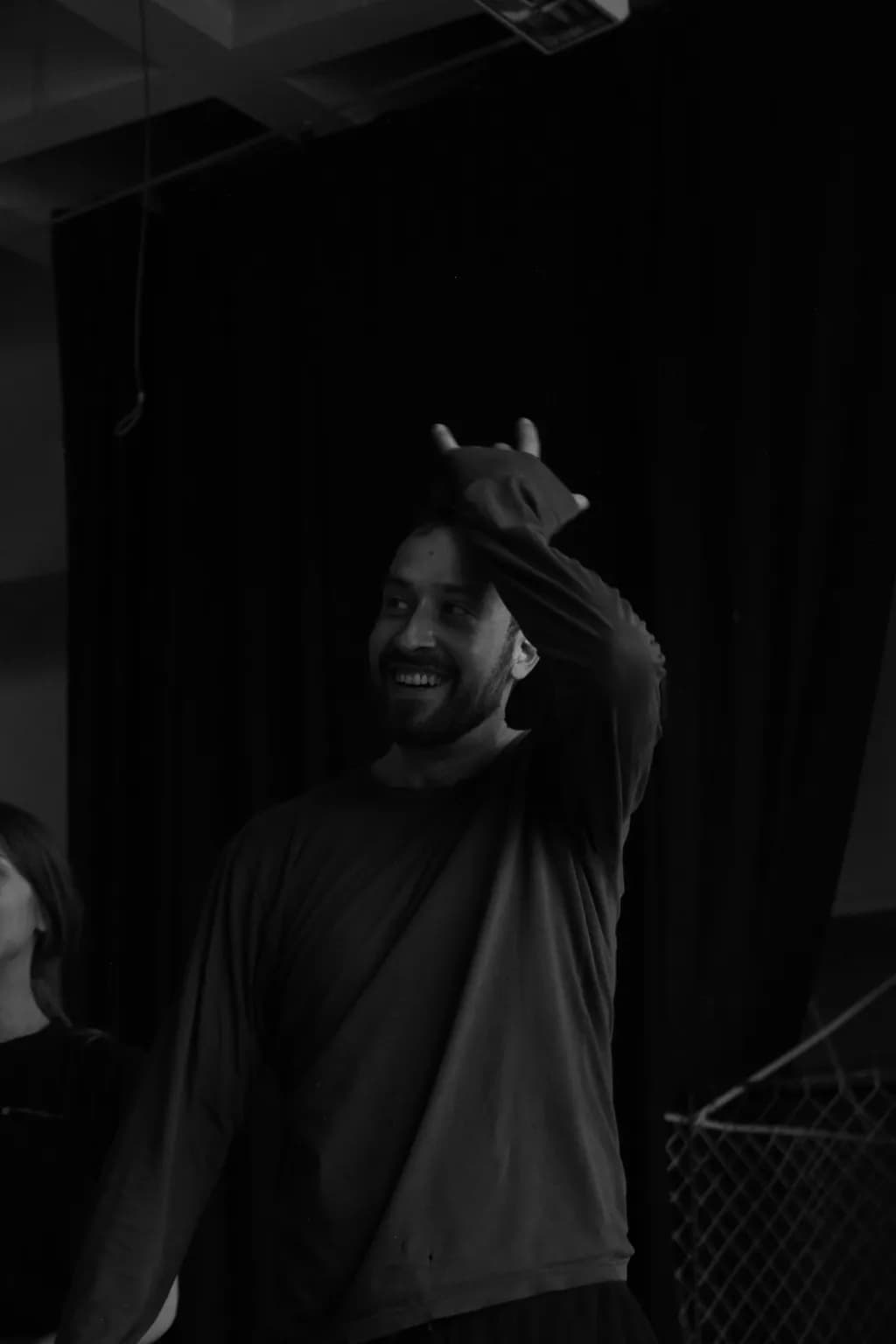 Joyful Moments in Motion: A Black and White Dance of Expression