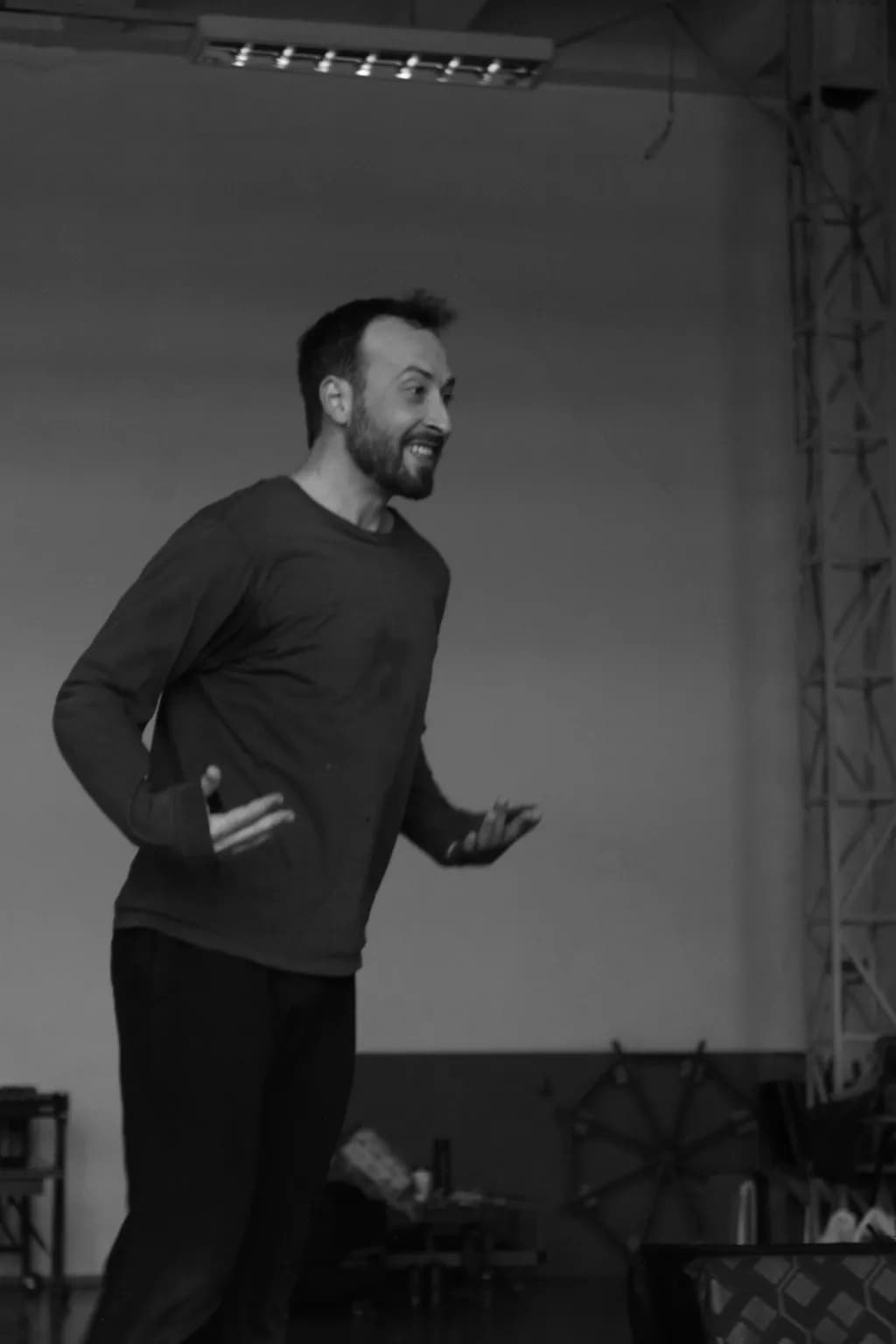 Dynamic Expression: The Art of Movement in Monochrome