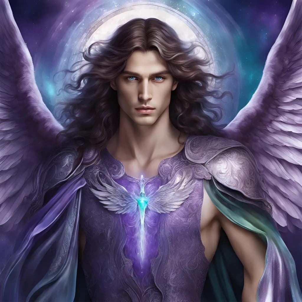 Celestial Guardian: The Ethereal Warrior of Light