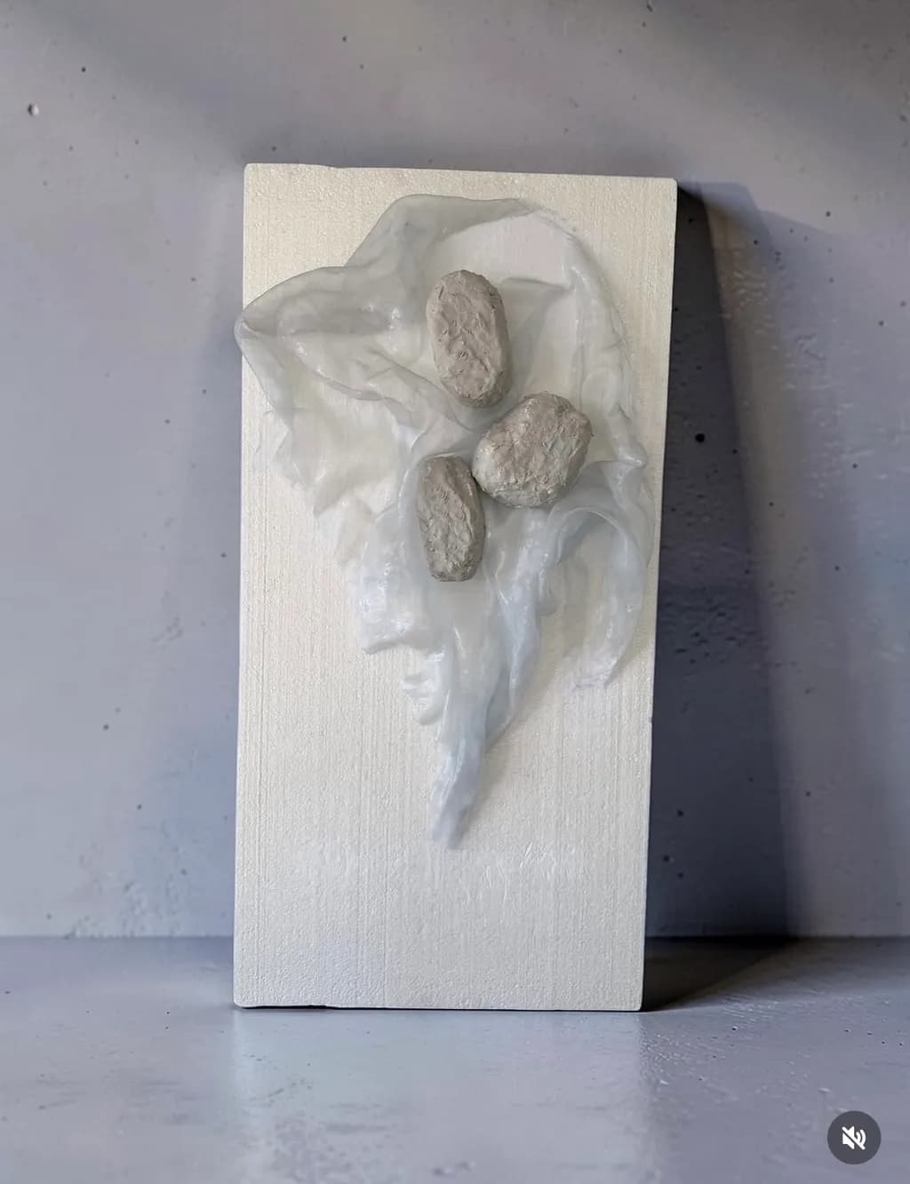Three Peanuts on Fabric