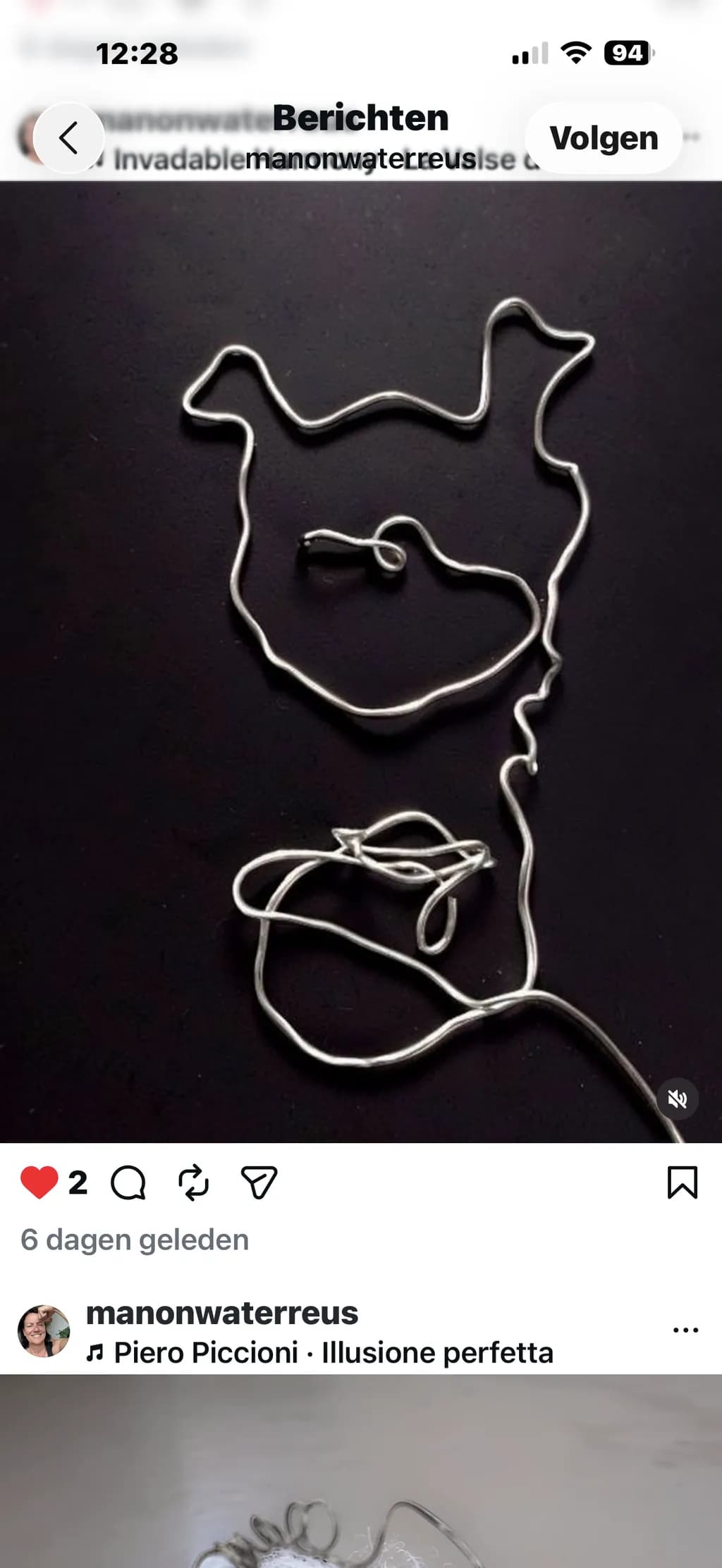 Wire Cat Outline