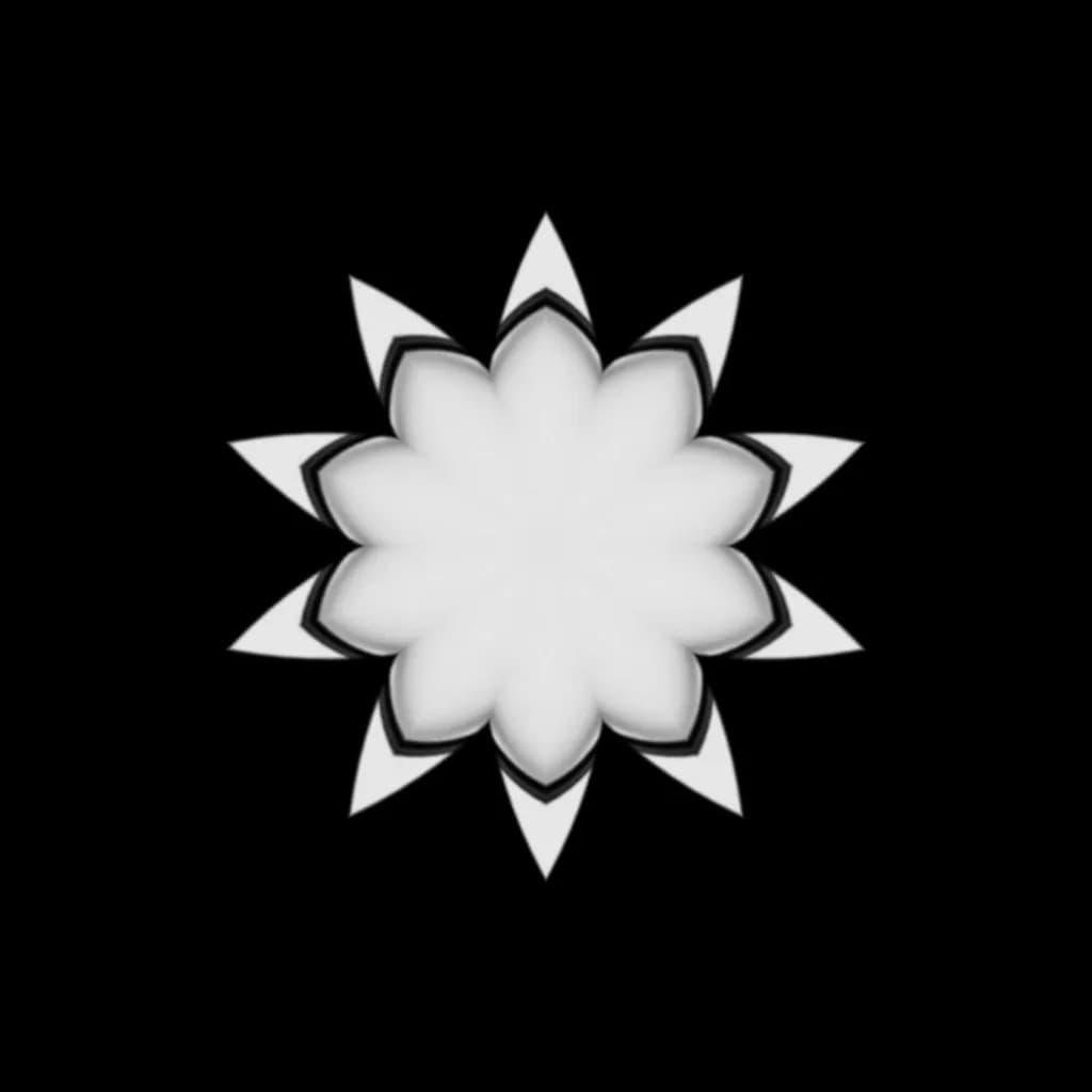 Monochrome Blossom