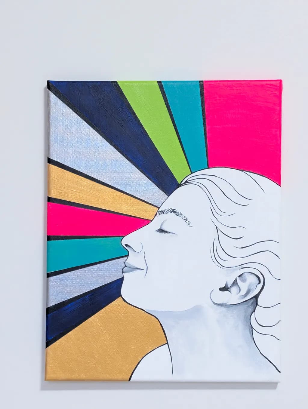 Radiant Serenity: A Colorful Journey Through Abstract Expression