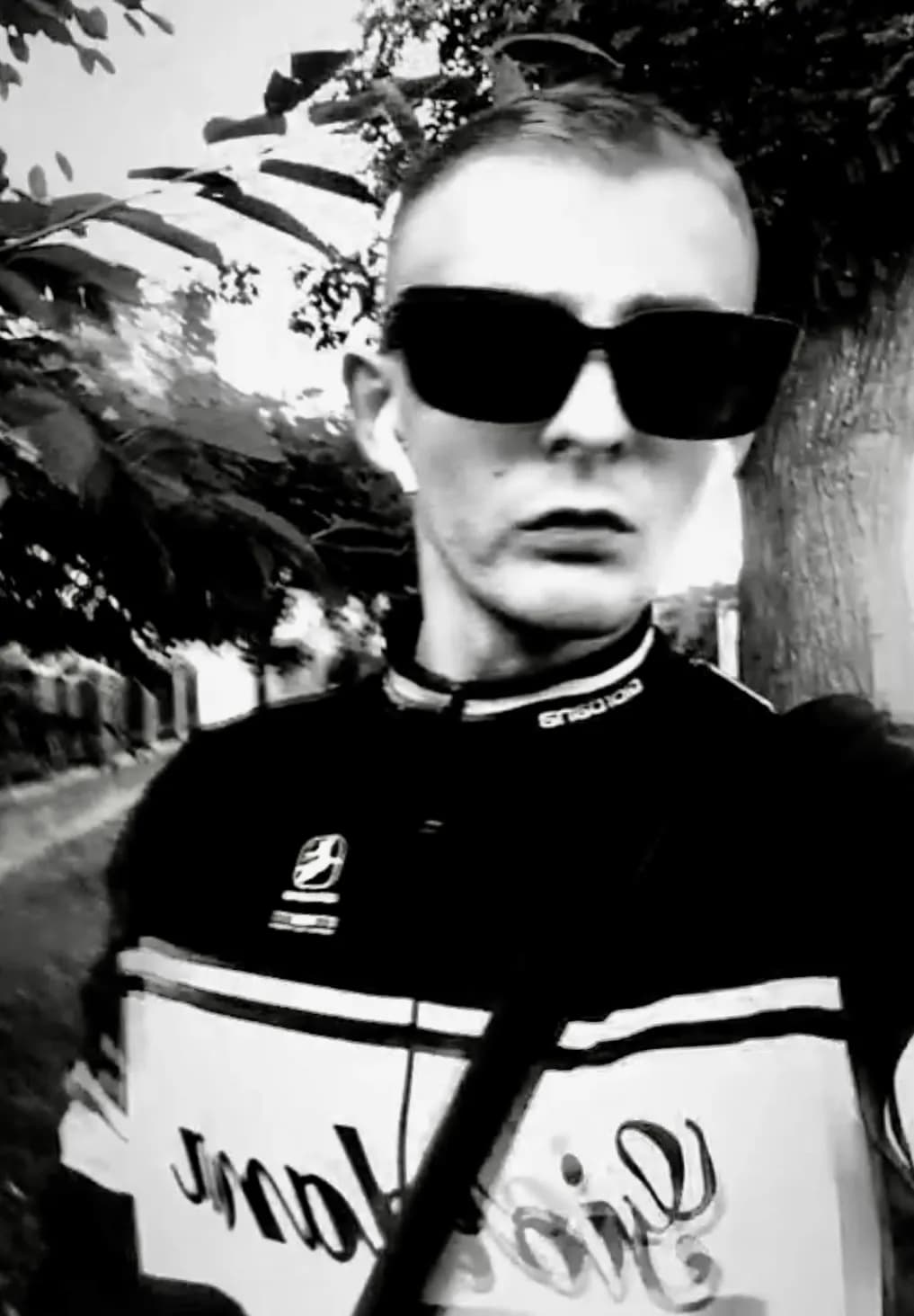 Urban Shadows: A Monochrome Portrait of Modern Style