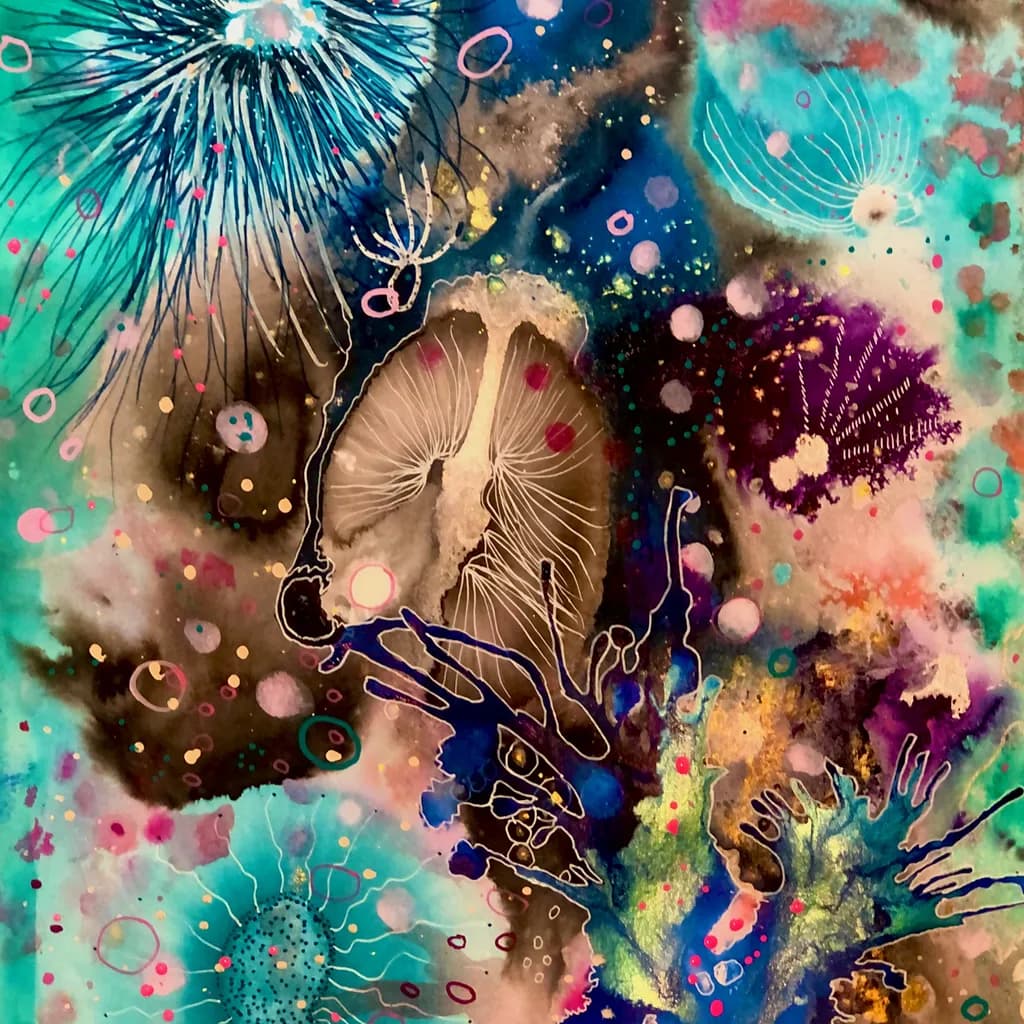 Abstract Marine Life