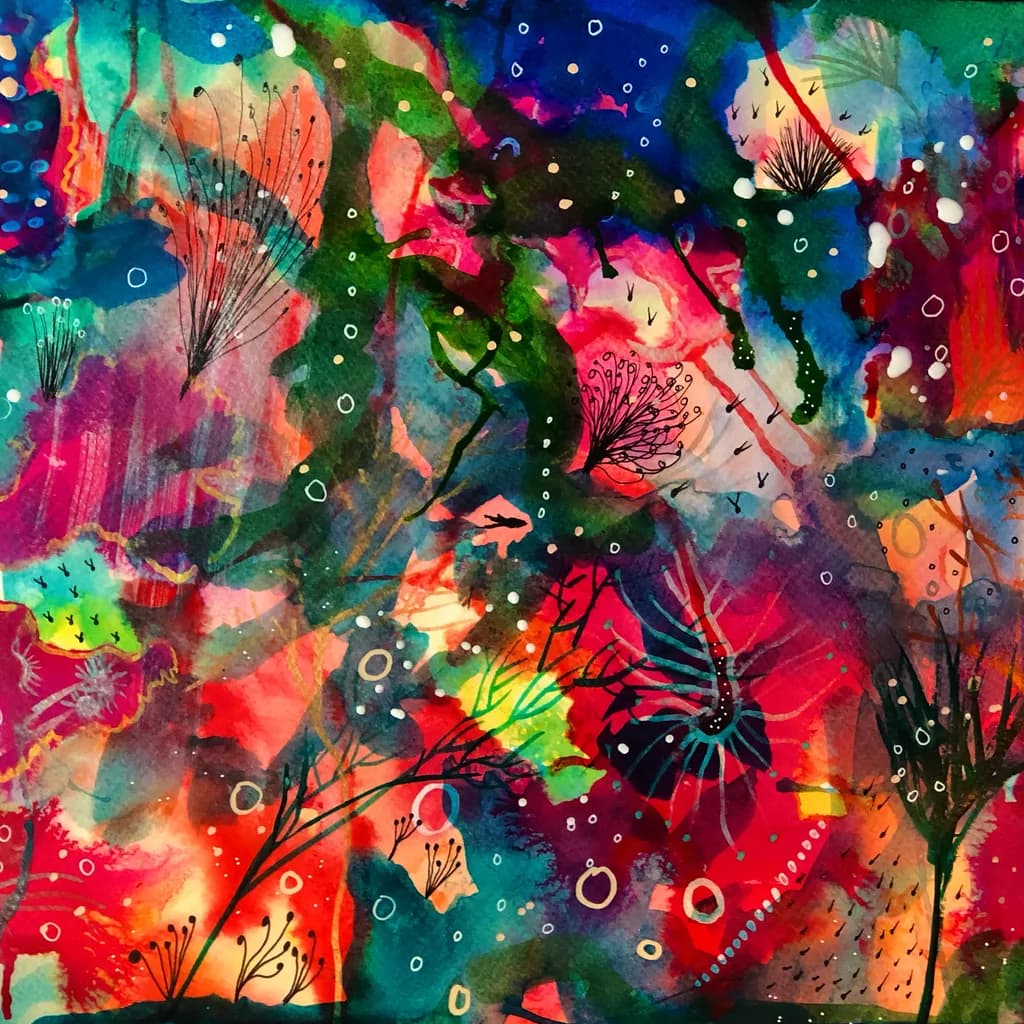 Abstract Floral Pattern