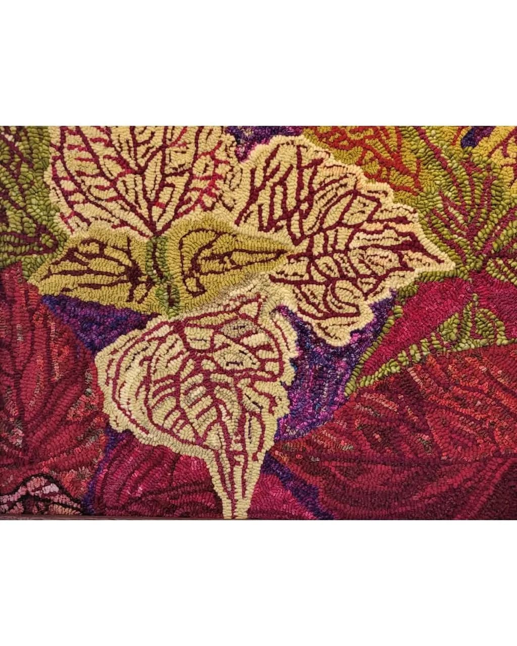 Vibrant Tapestry of Nature: A Colorful Exploration of Leaf Patterns and Textures