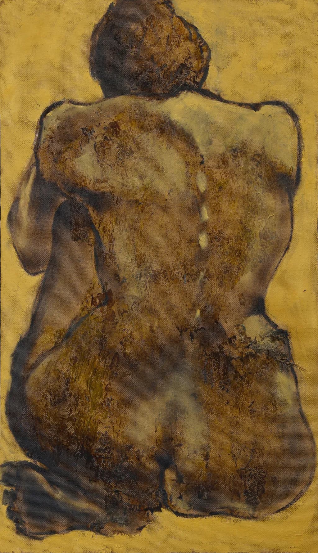 Whispers of Earth: An Abstract Exploration of Form and Texture