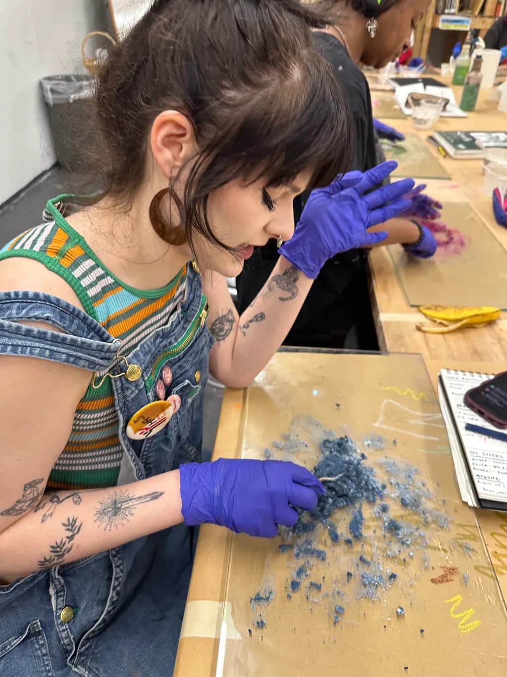 Blue Dust Experiment