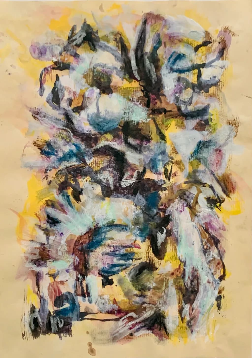 Whispers of Color: An Abstract Journey Through Emotion and Light