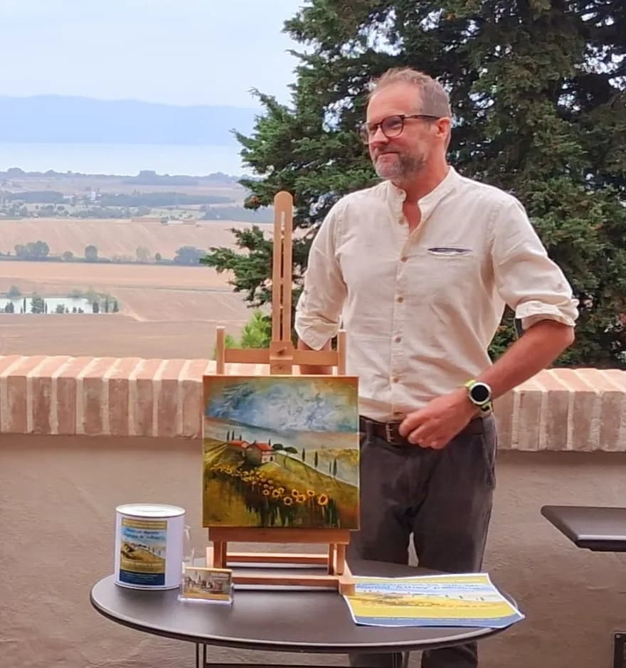Whispers of the Landscape: A Journey Through Sunlit Fields and Rolling Hills