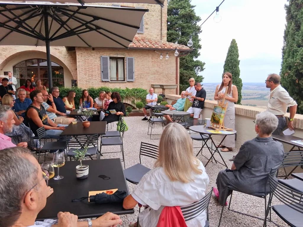 Gathering in Serenity: A Community Conversation Amidst Scenic Views