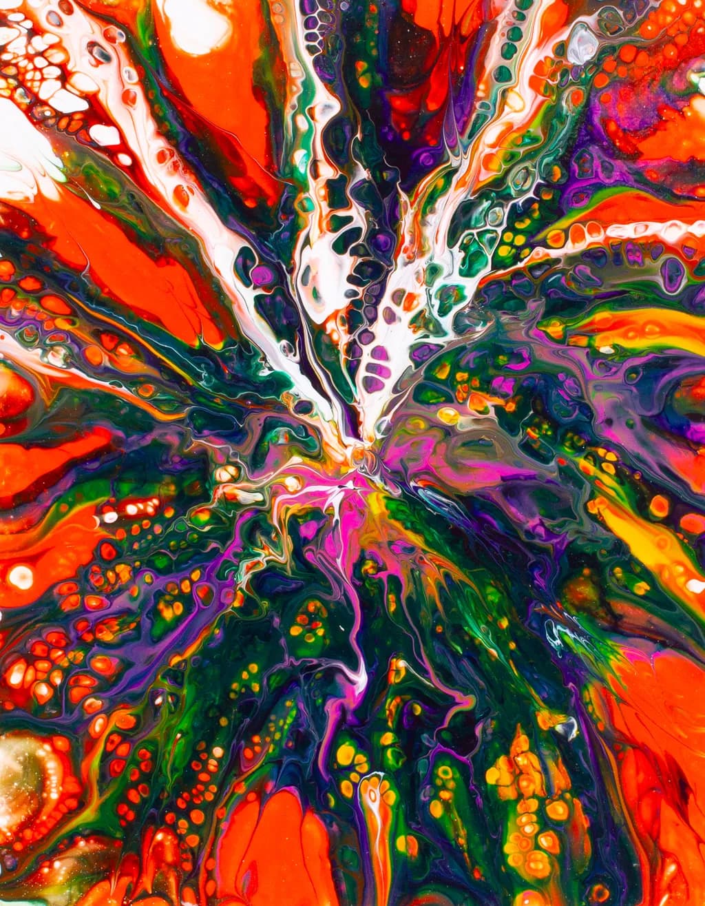 Vibrant Soulburst: A Journey Through Color and Emotion
