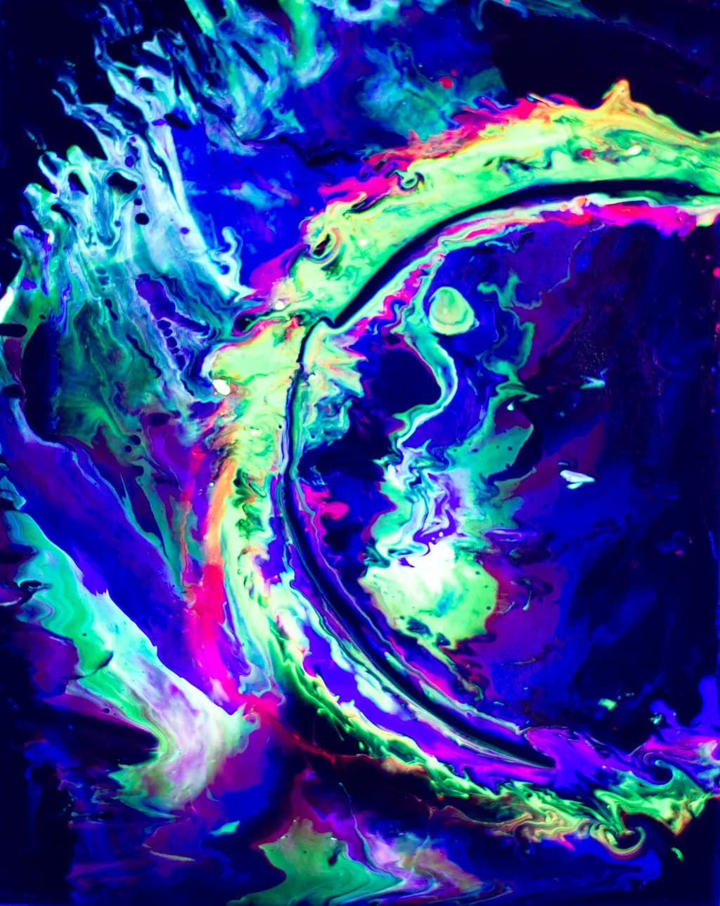 Celestial Whispers: A Dance of Light and Color in the Cosmic Abyss