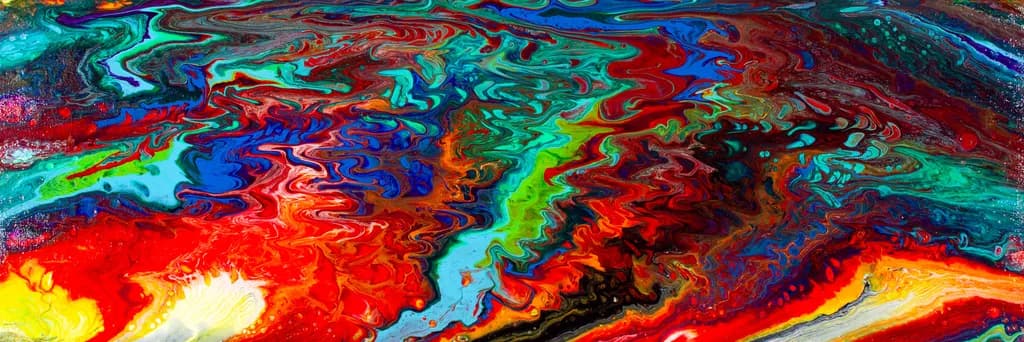 Vibrant Whispers of the Soul: A Dance of Color and Emotion in Abstract Art
