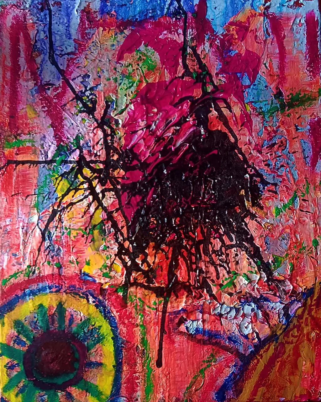 Abstract Color Burst