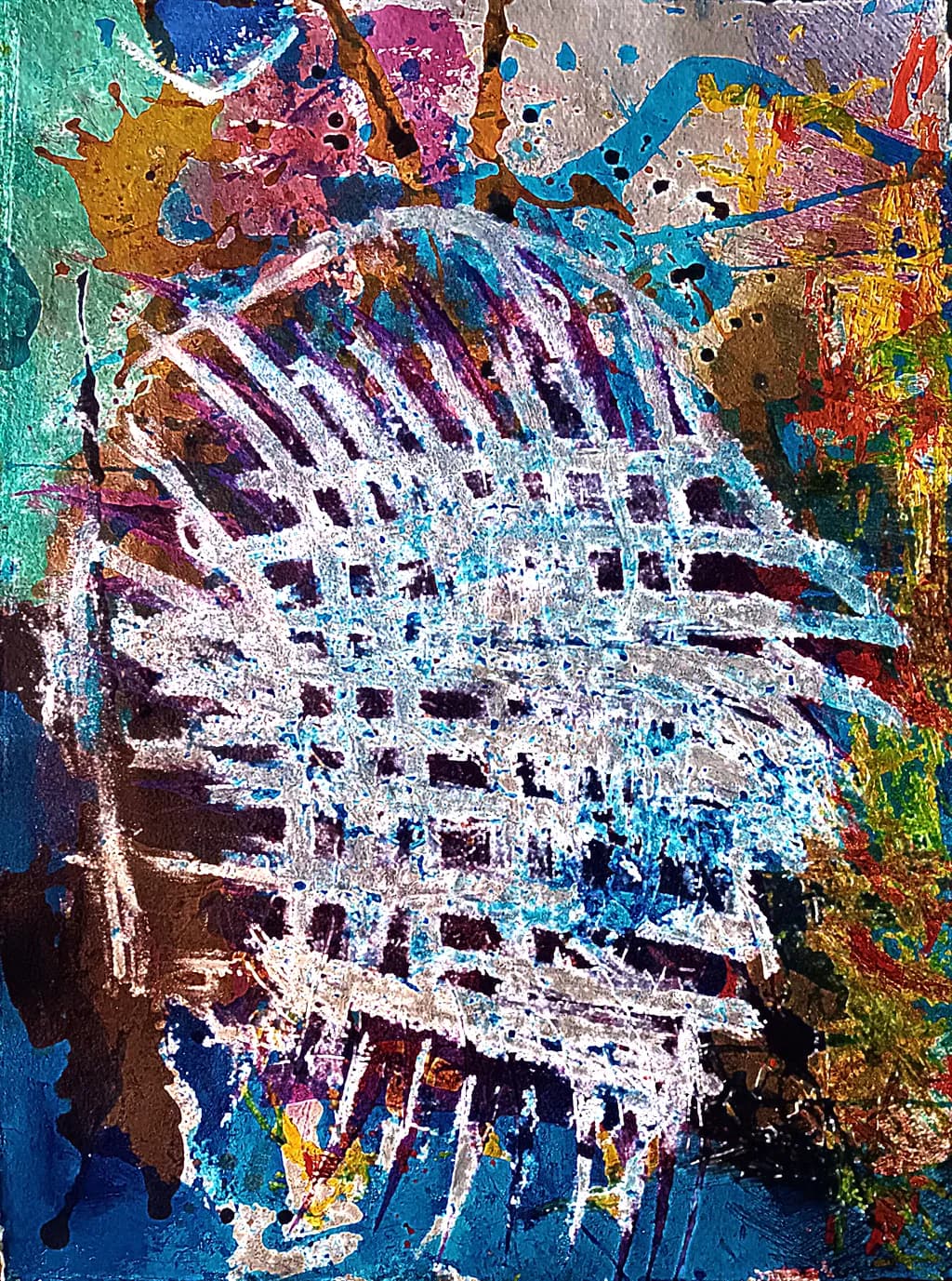 Abstract Mesh Splash