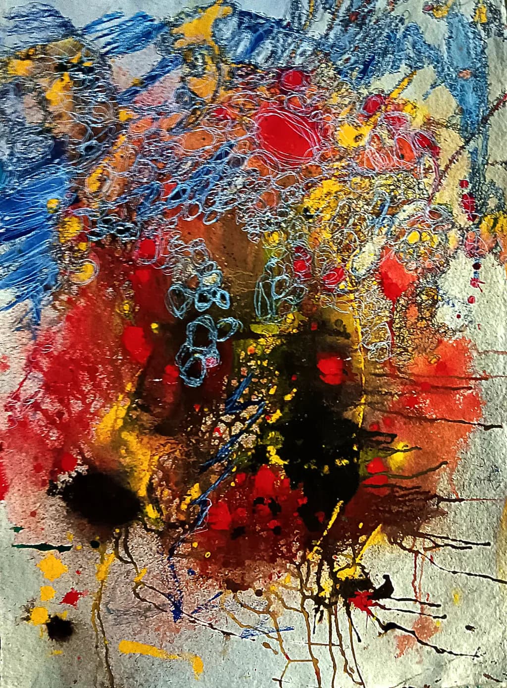 Abstract Color Burst