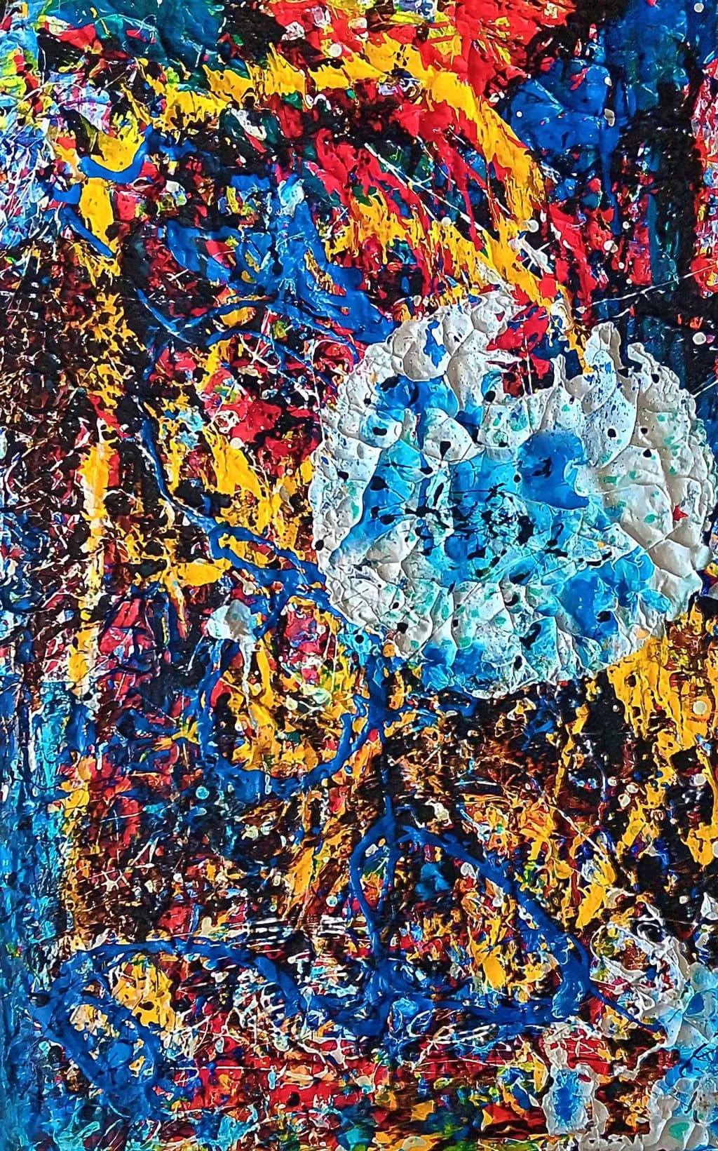 Abstract Color Explosion
