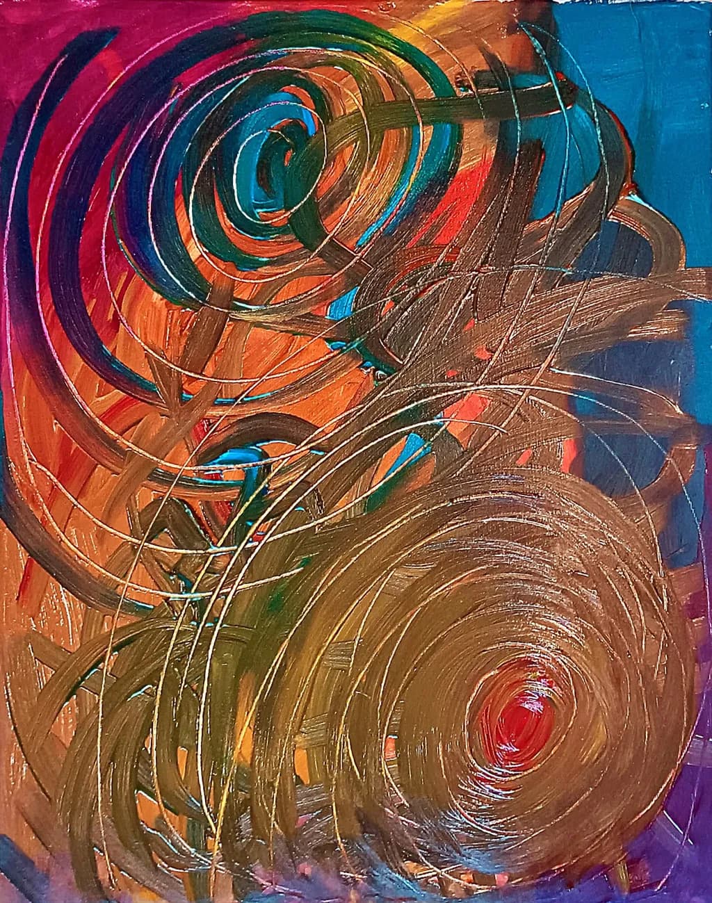 Abstract Swirls Movement