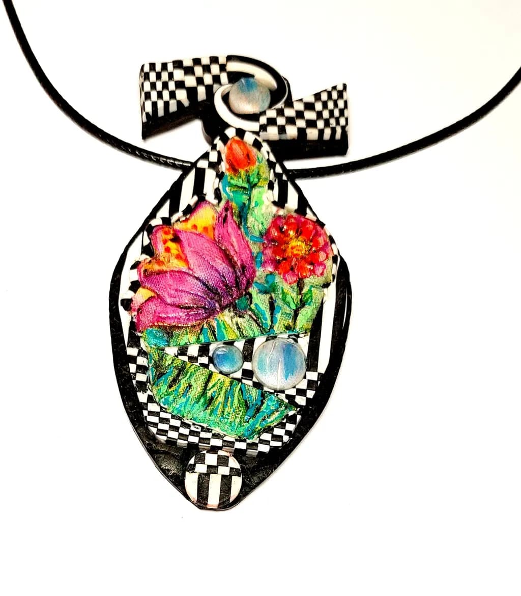 Whimsical Blooms: A Dance of Color and Contrast in Floral Elegance