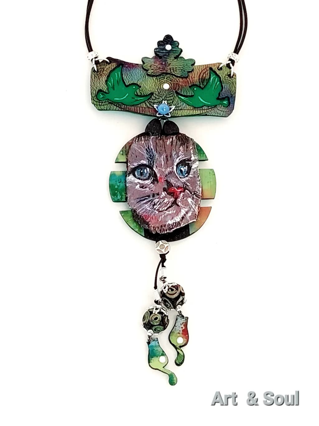 Whiskers of Wonder: A Playful Dance of Color and Emotion in Feline Artistry