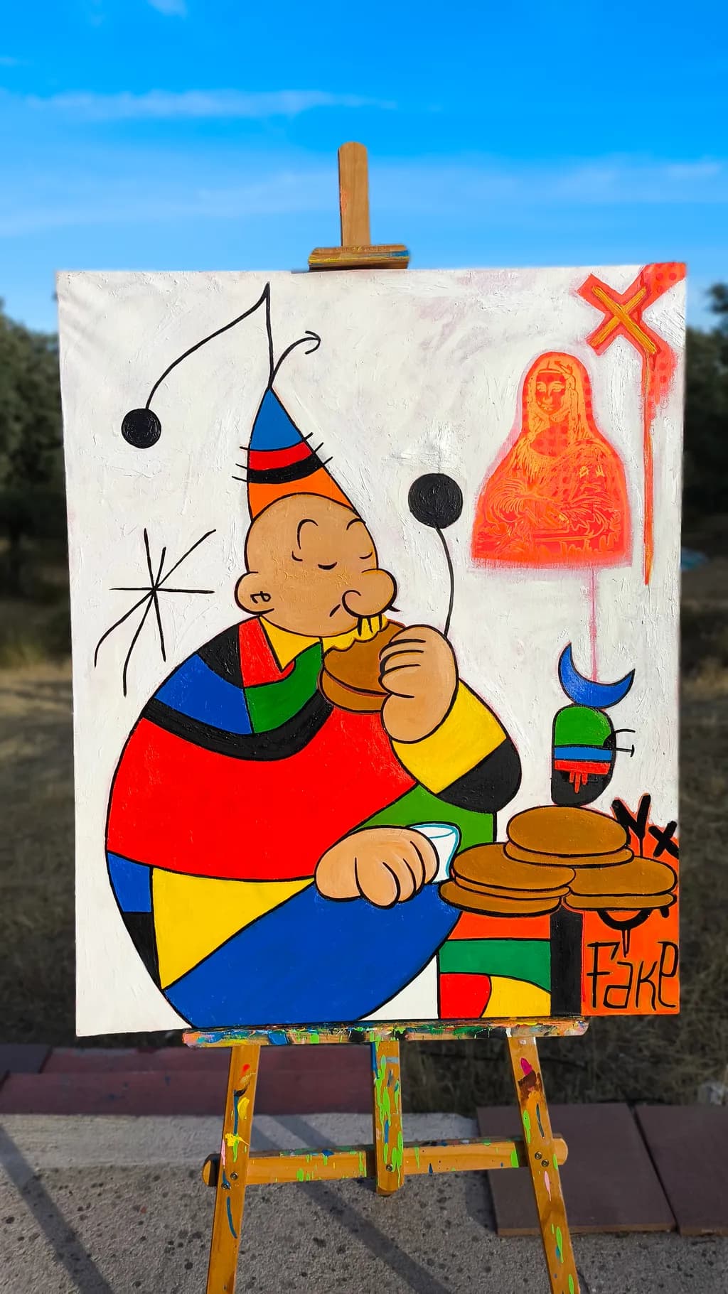 Colorful Whimsy: A Playful Journey Through Abstract Expressionism