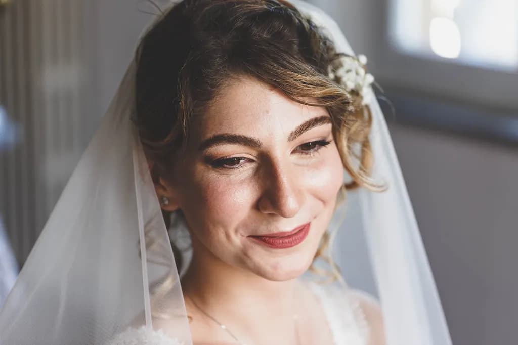 Whispers of Joy: A Bride's Radiant Moment