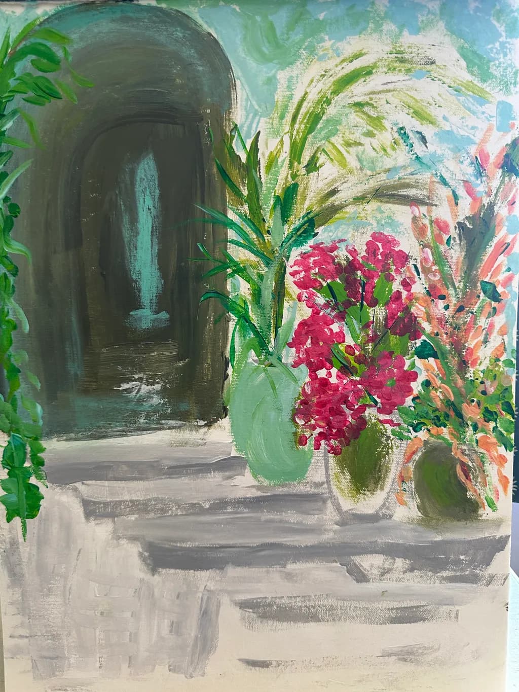 Garden Doorway Blooms