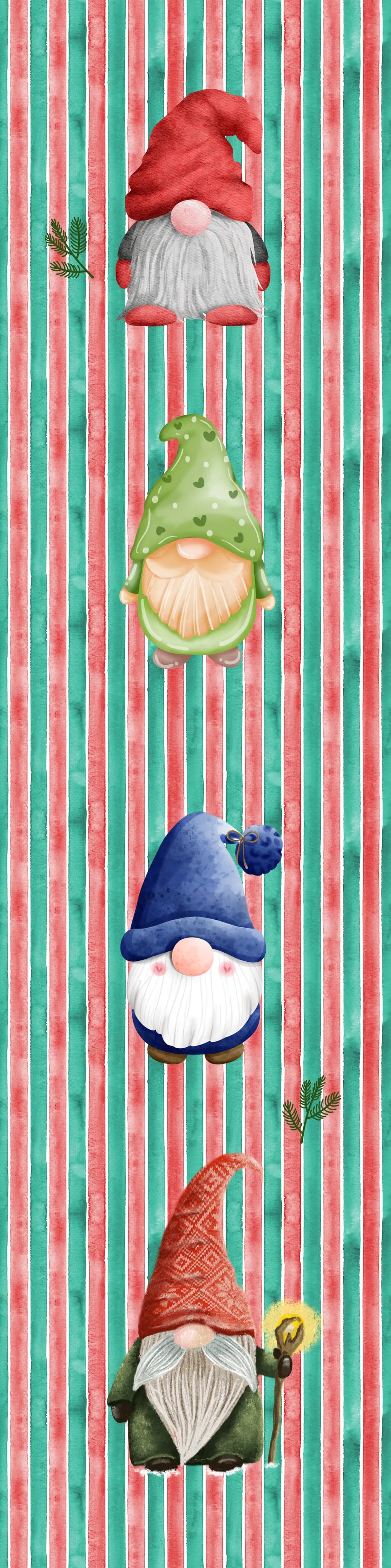 Whimsical Gnome Gathering: A Festive Celebration of Color and Cheer