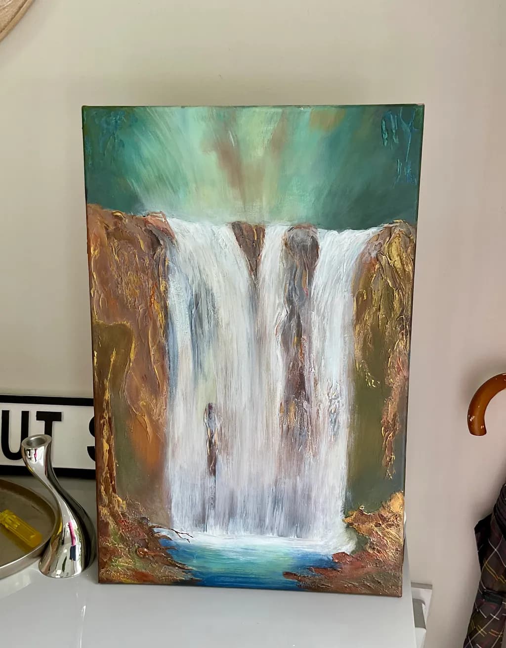 Whispers of the Waterfall: A Vibrant Dance of Nature's Colors