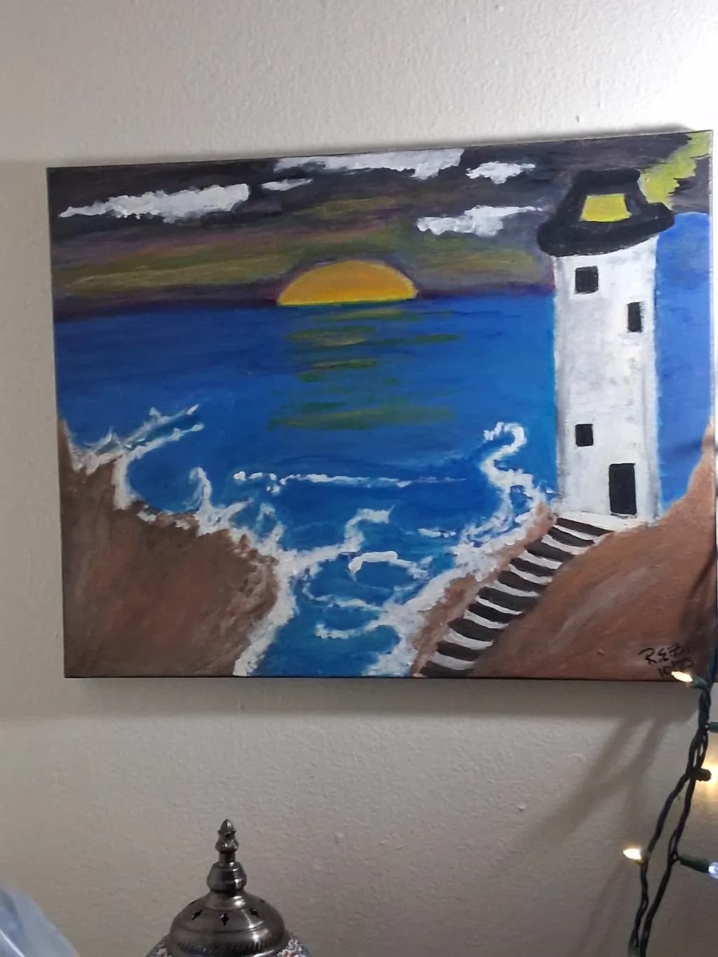 Lighthouse at Dusk