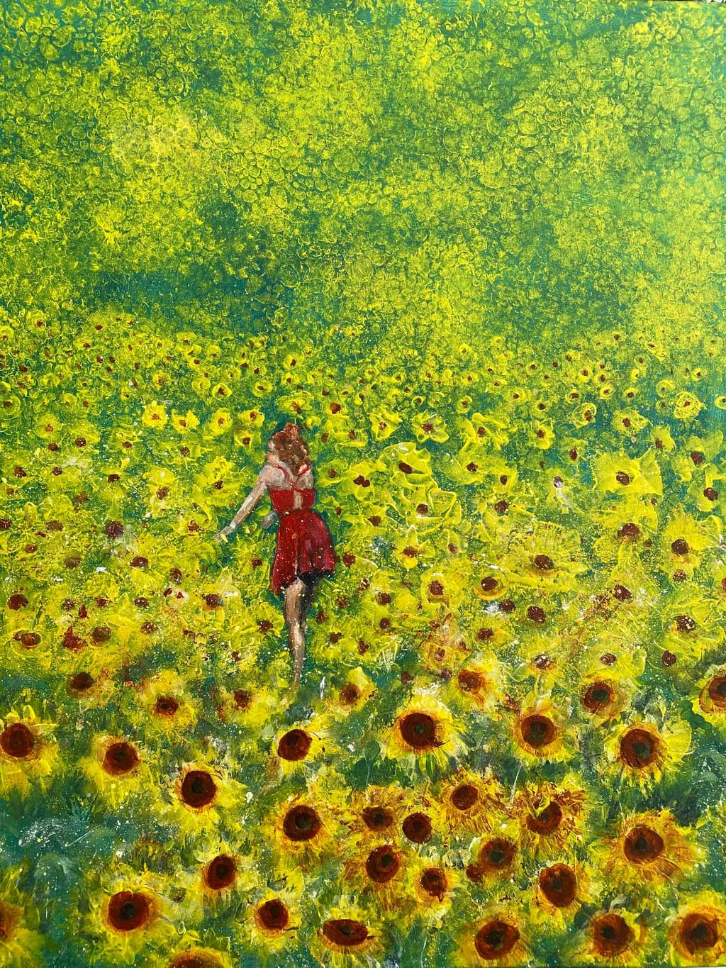 Sunflower Serenade: A Joyful Journey Through Nature's Vibrant Field
