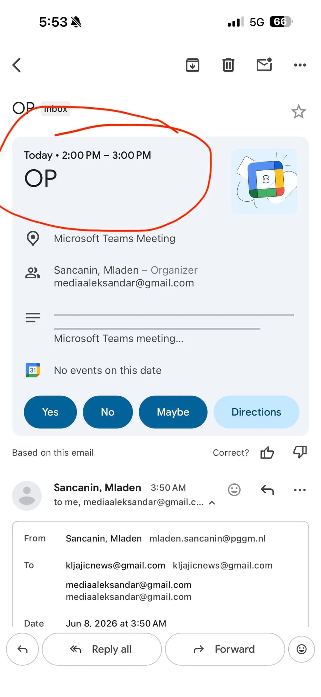 Meeting Reminder