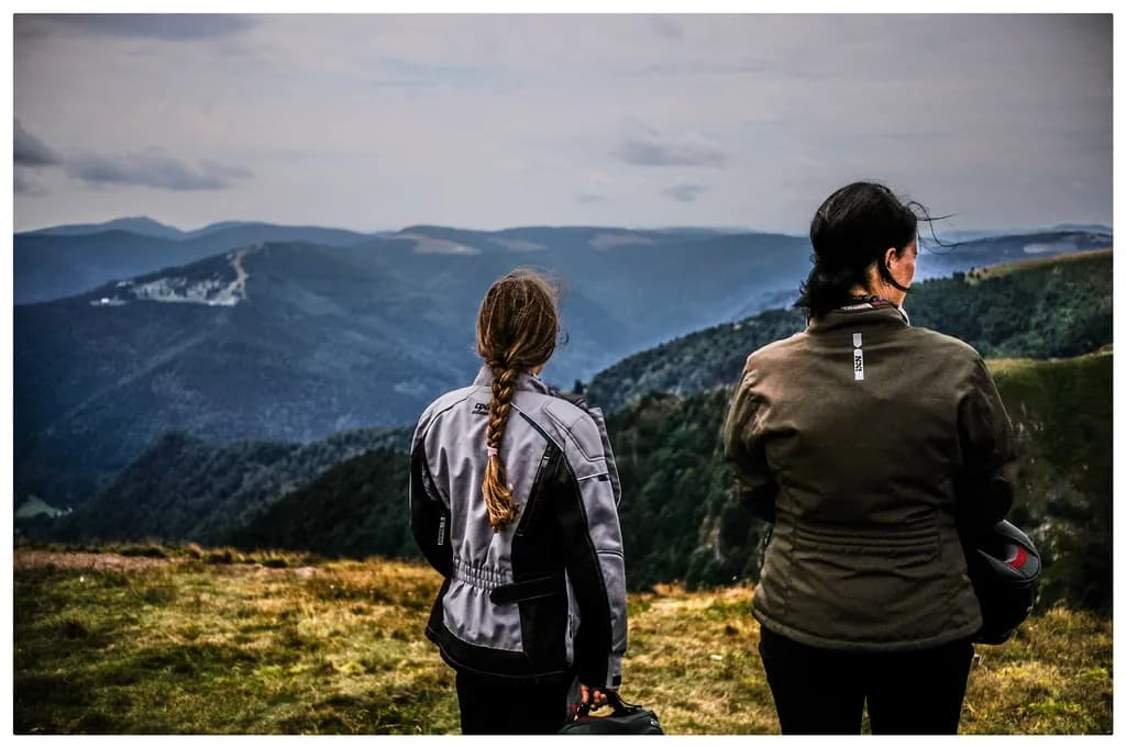 Journey into the Horizon: Two Souls Embracing Nature's Majesty