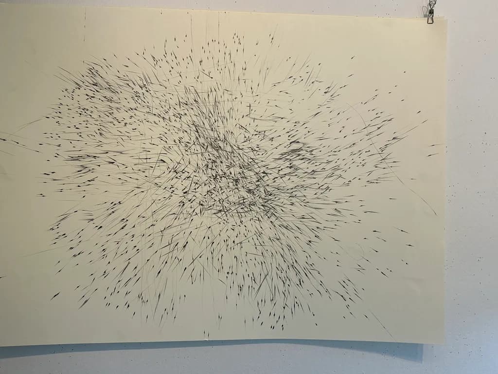 Dynamic Whispers: A Dance of Lines and Motion