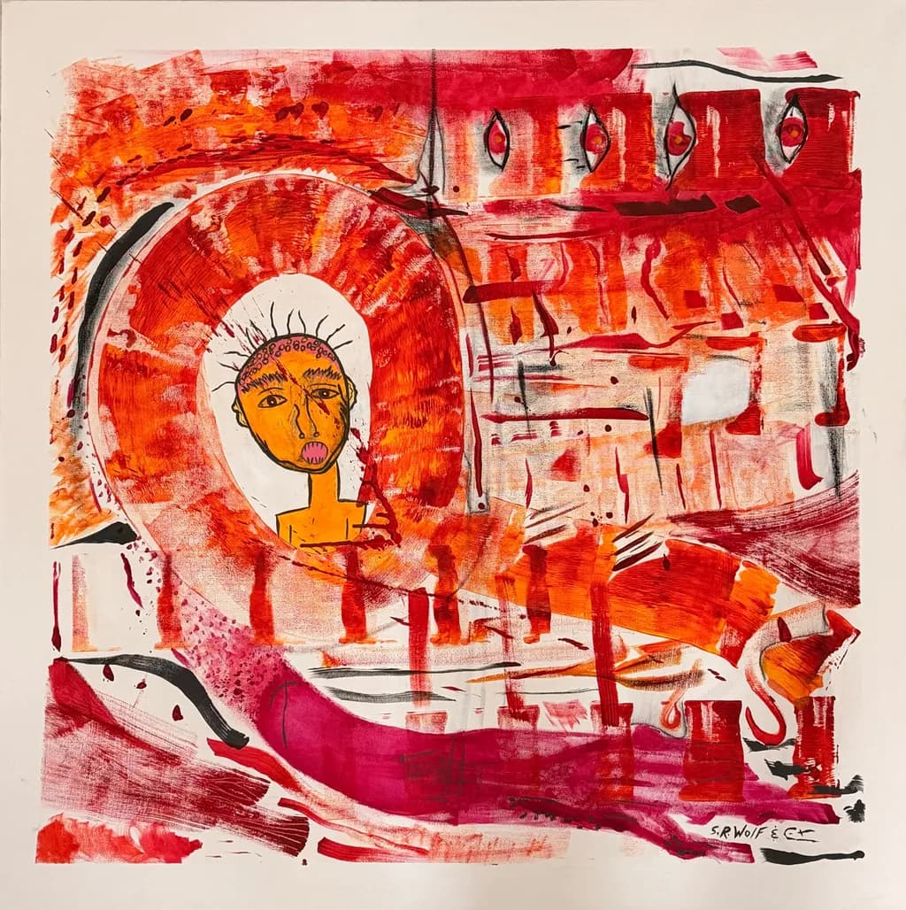 Vibrant Echoes: A Journey Through Emotion and Color