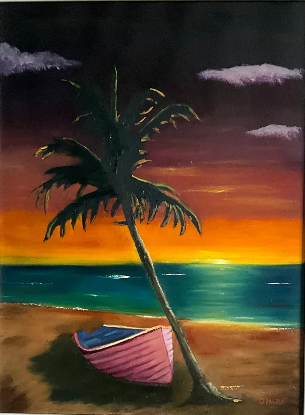 Sunset Beach Palm
