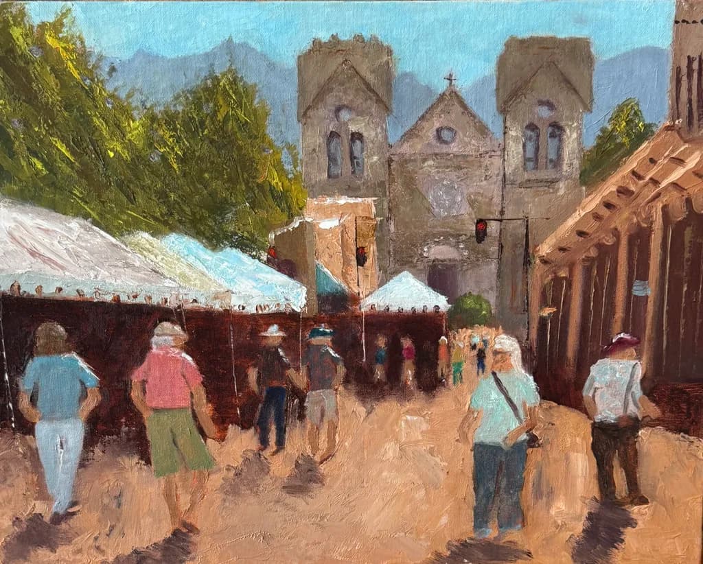 Market Festival by the Church