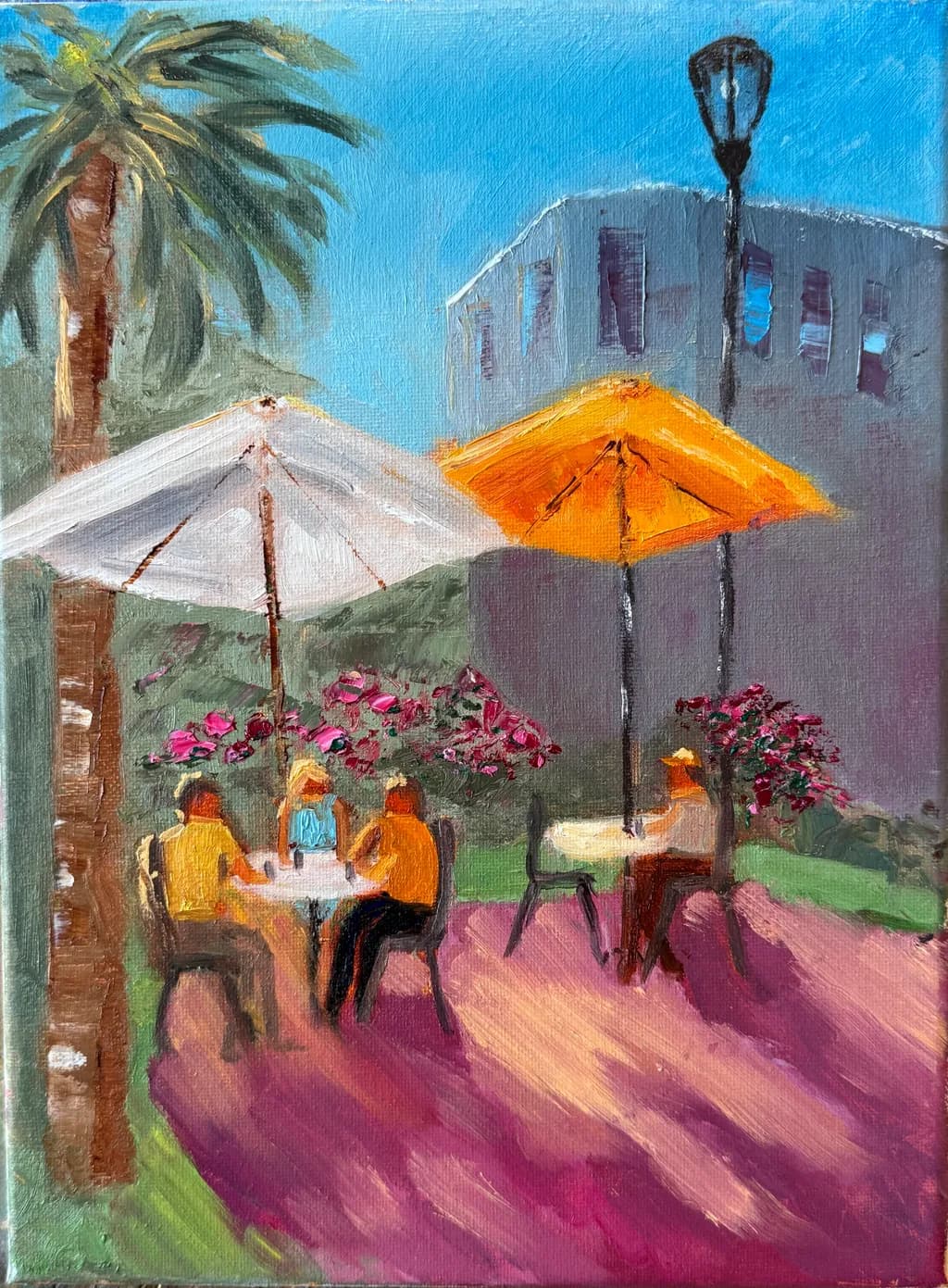 Outdoor Café Scene