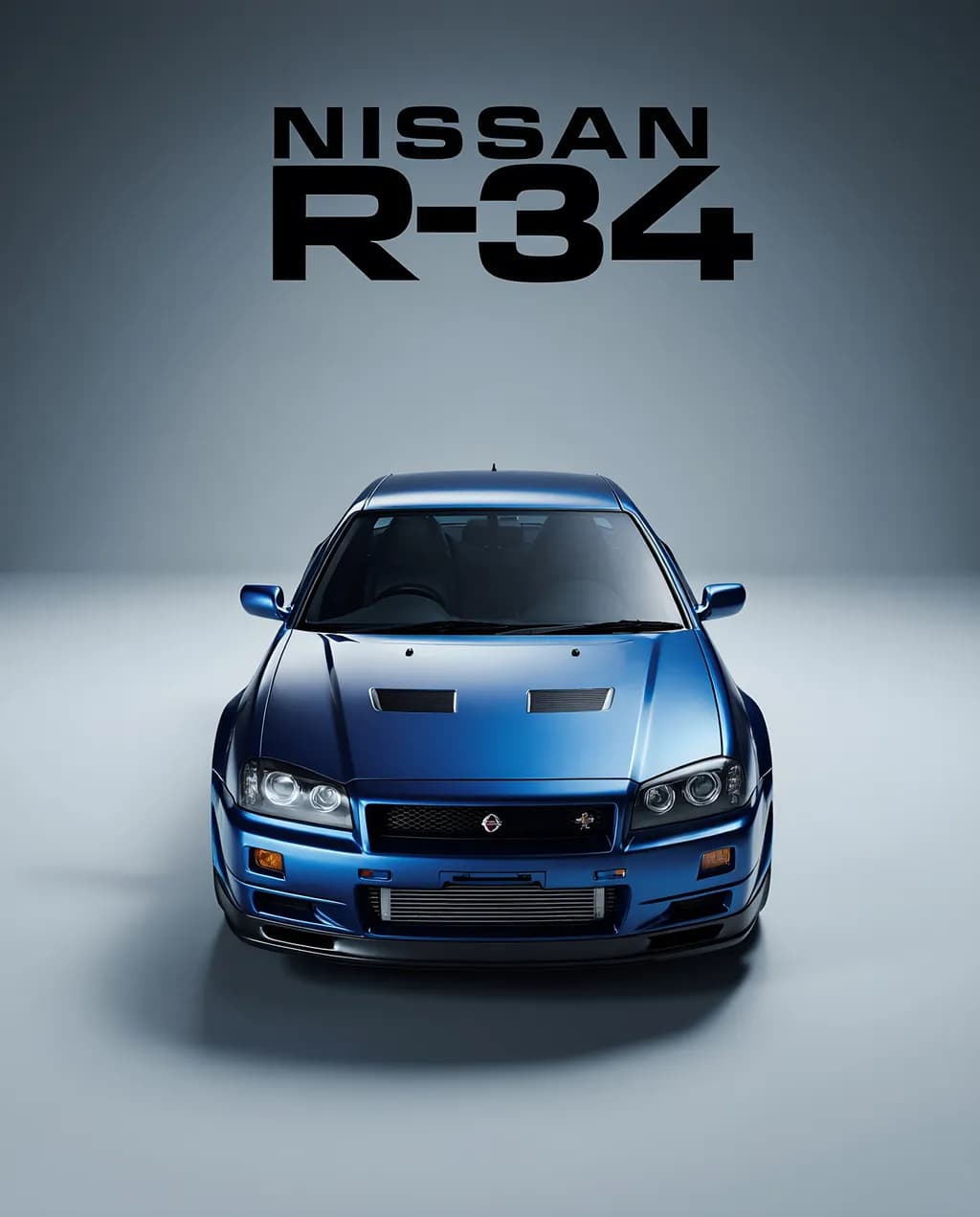 Nissan R-34: The Iconic Blue Performance Legend in Motion