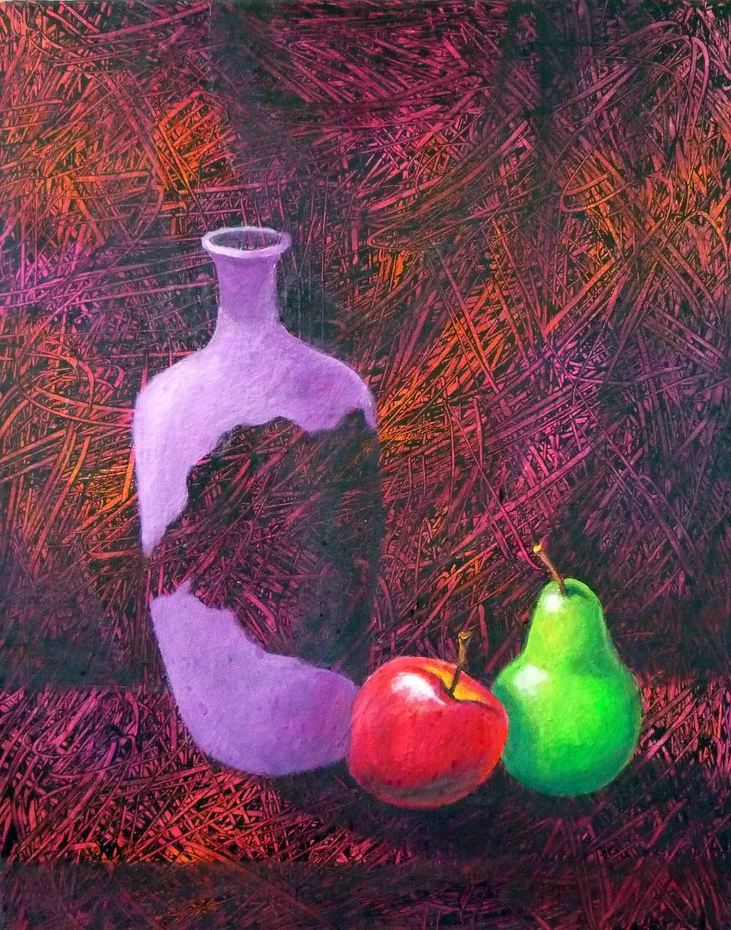 Vase and Fruits Harmony