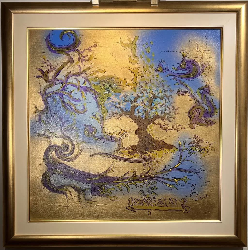 Whispers of Entanglement: A Surreal Journey Through Nature's Essence