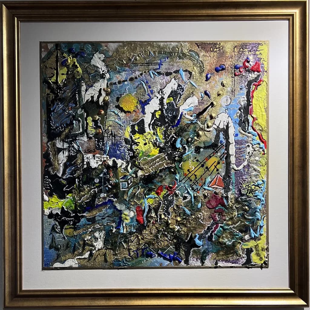 Ethereal Entanglements: A Surreal Journey Through Color and Form