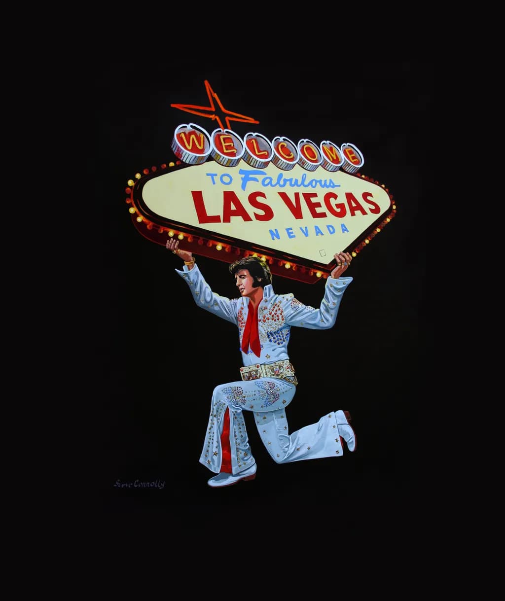 Elvis in Vegas