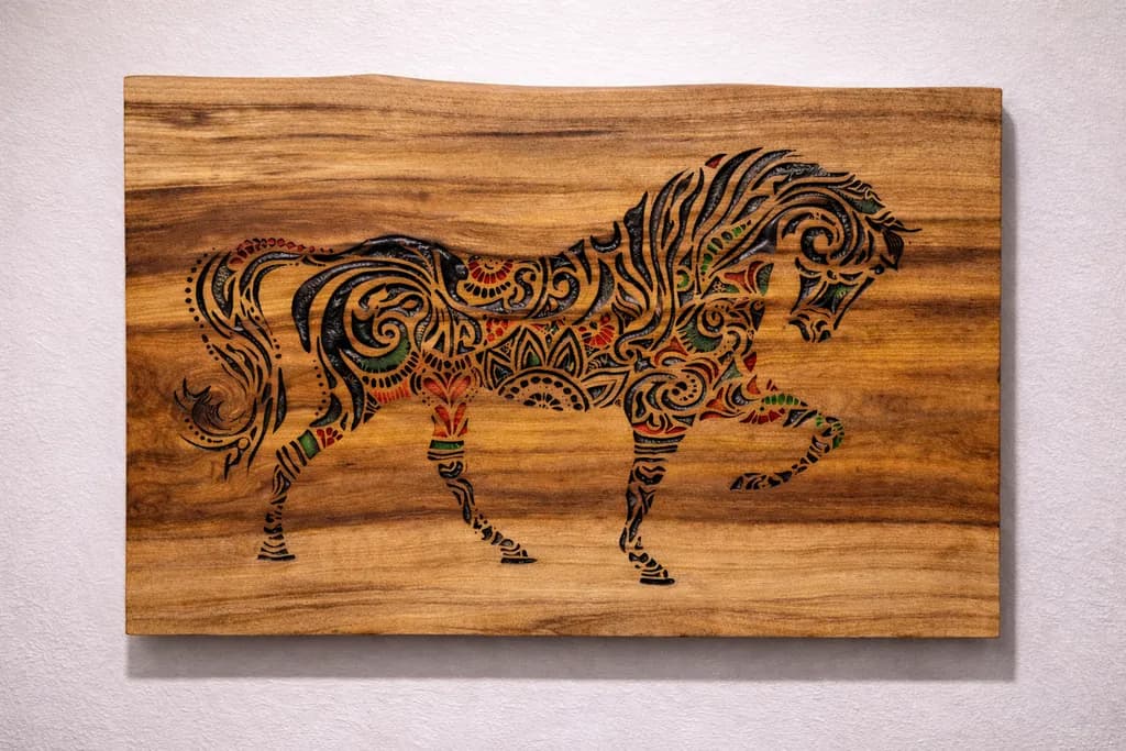 Mandala Horse